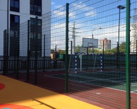 3D заборы для спортивной площадки 60 метров фото в Первомайске