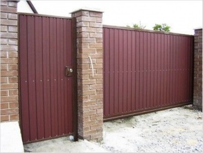 Калитка - пример 15 фото с установкой