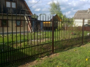 Сварные заборы с утрамбовкой щебнем 12 метров фото в Первомайске